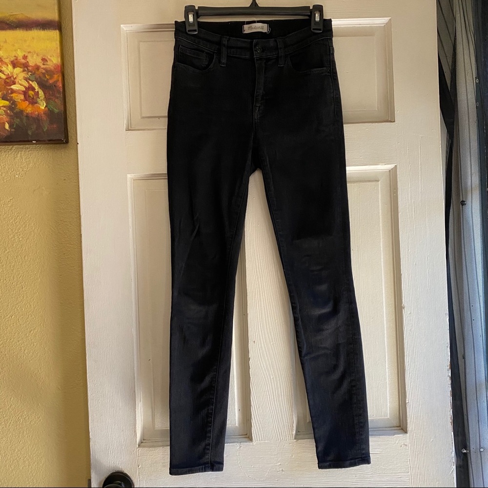 Madewell Roadtripper black jeans Sz 26